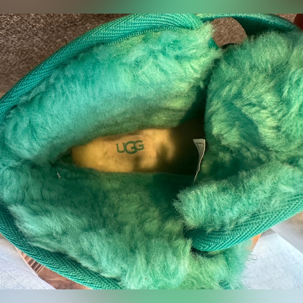 UGG NUEMEL platform boot green - Picture 7 of 8